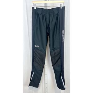 SHOWERS PASS Roadie Pant Tights Hybrid Cycling Reflect Zip Ankle Black Size M